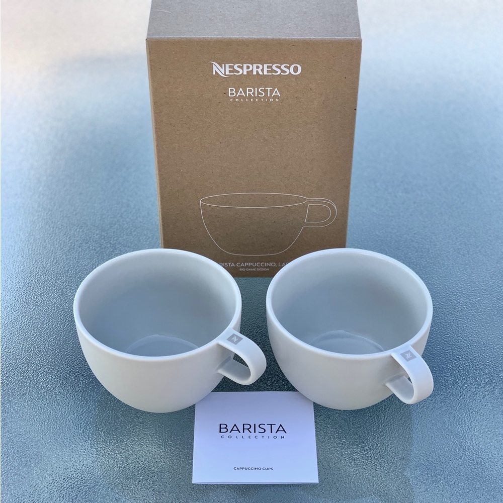 Nespresso Barista Collection Large Cappuccino 2-Mug Set
